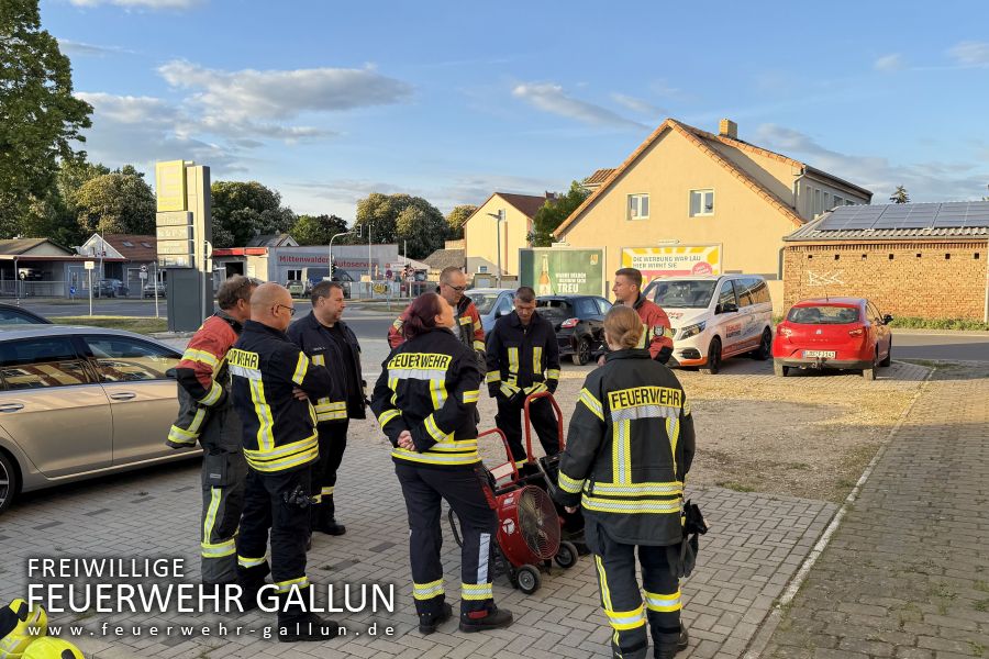Ausbildung mit der Feuerwehr Mittenwalde